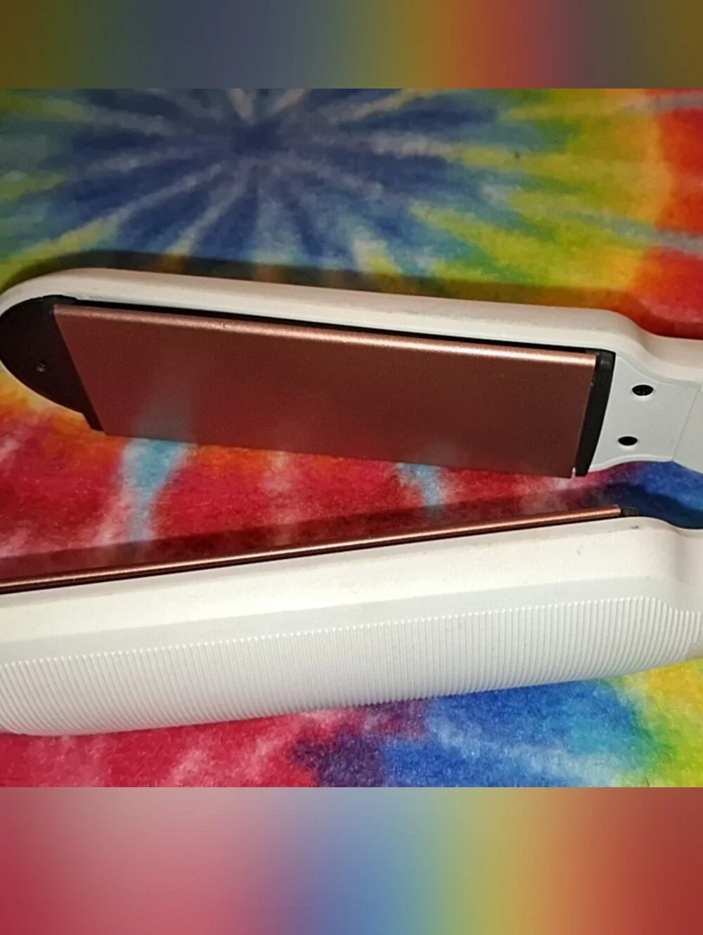 White Conair Hair Straightener